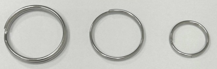 [AS1724762186626] Stainless steel split ring 38mm