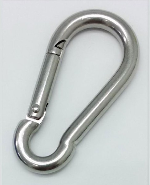 [AS1853691323403] Stainless steel spring hook 60mm
