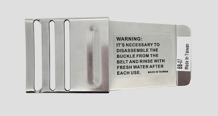 [AS1646538008805] Stainless steel weight buckle
