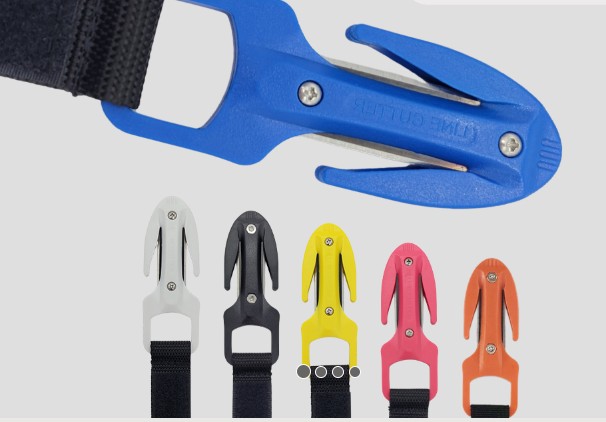 Double edge line cutter stainless blade (Geel)