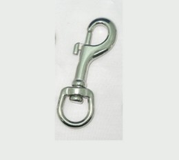 Stainless steel swivel bolt snap (80 mm)