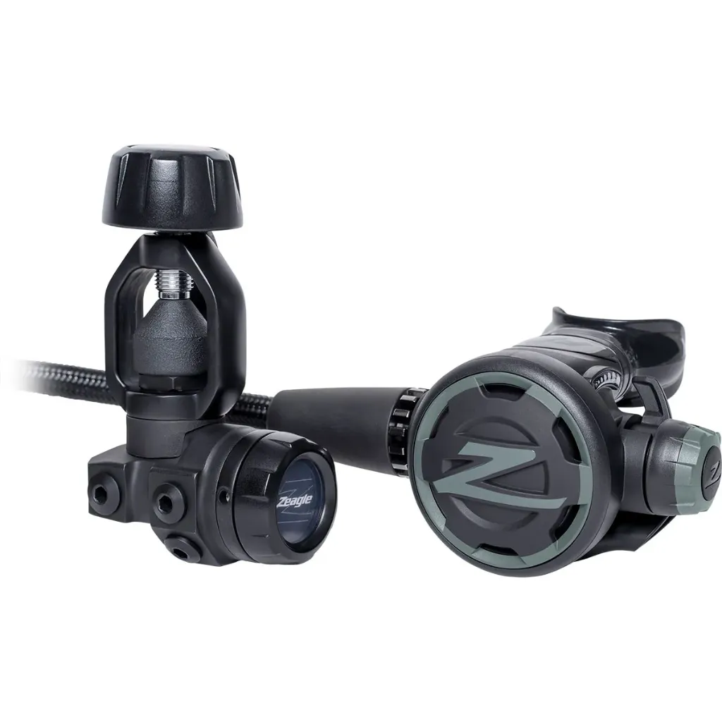 COMPLETE SET - Zeagle F8 Regulator - DIN/YOKE (DIN)