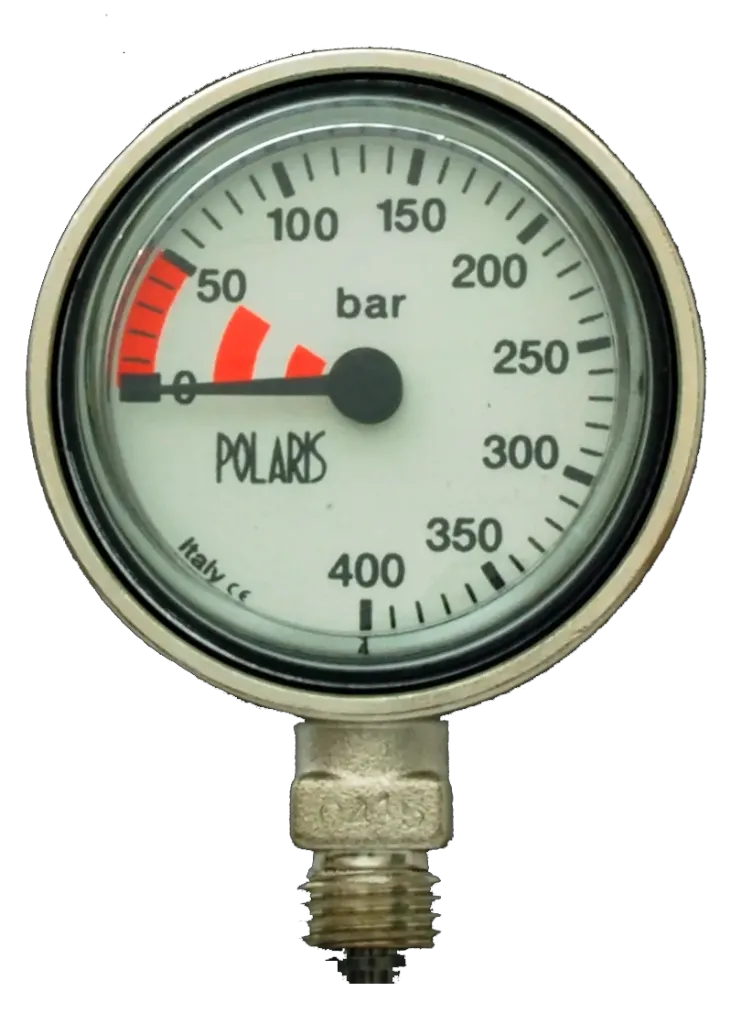 Capsule pressure gauge SLIM LINE