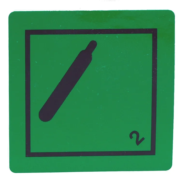 Dangerous goods sticker (50 pcs) 5x5cm