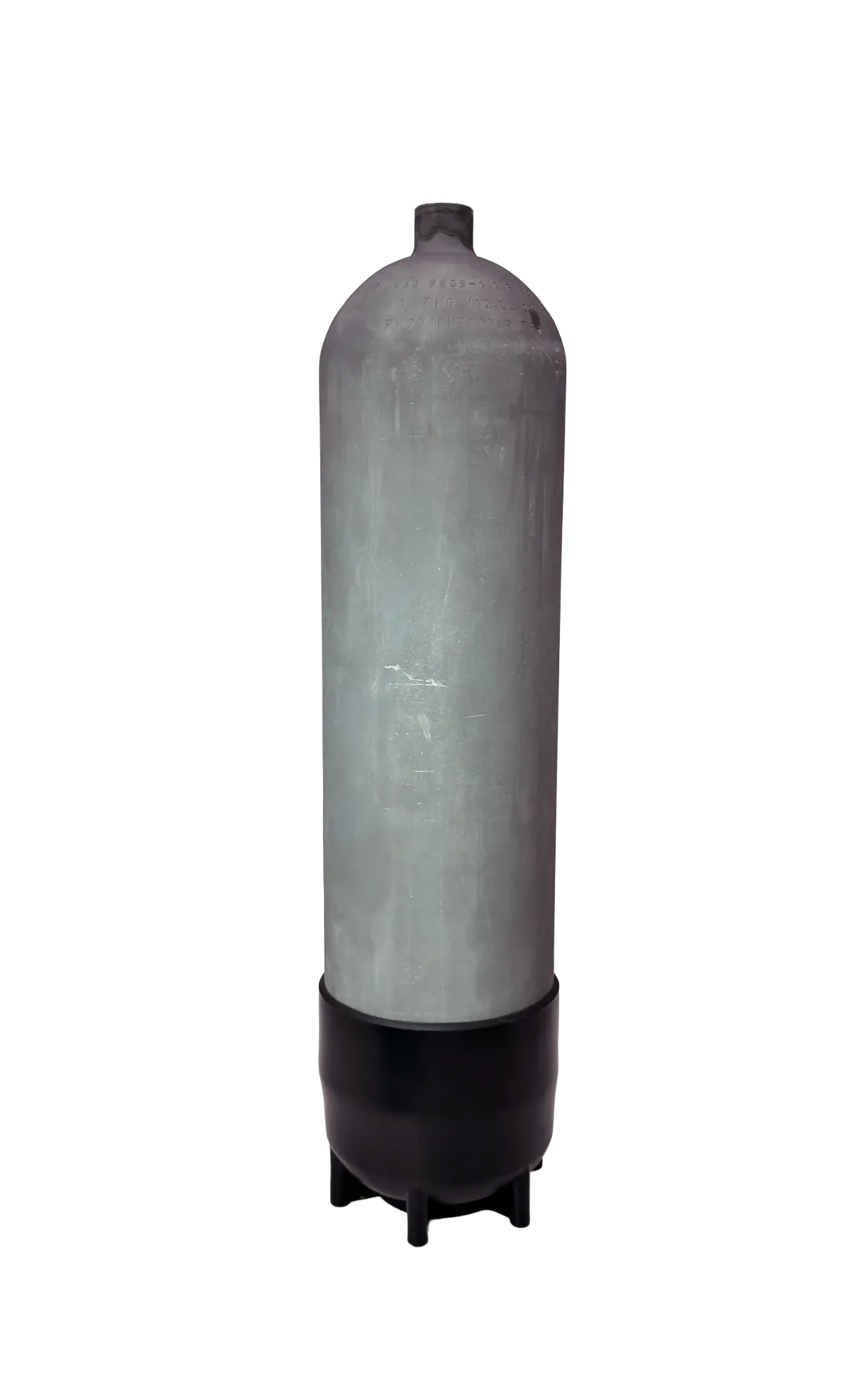 Faber "Steel Beast" 12L / 200 bar – Lightweight Steel Cylinder, Sherardized Finish