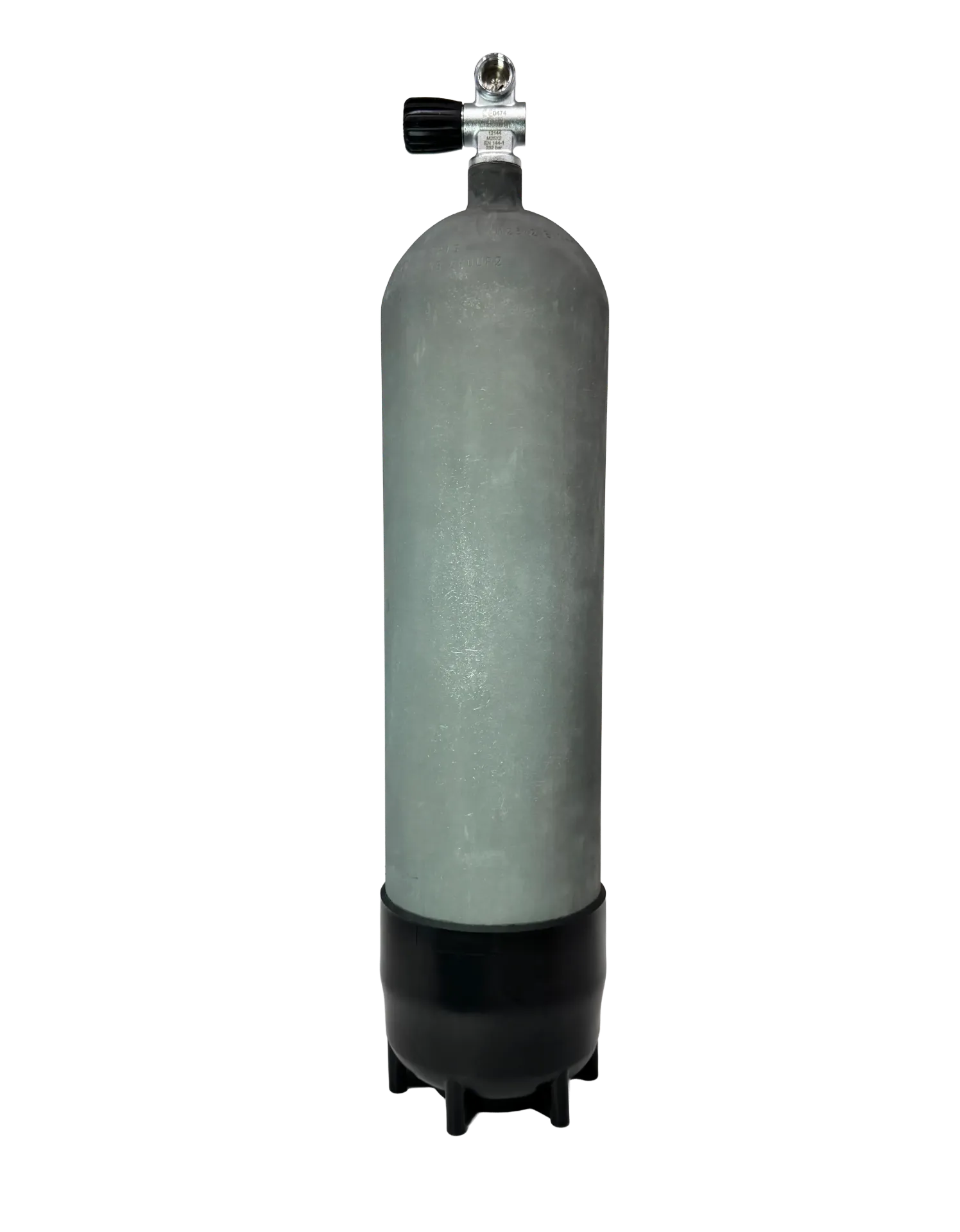 Faber 12 L long, 200 bar hot  sherardized cylinder, complete