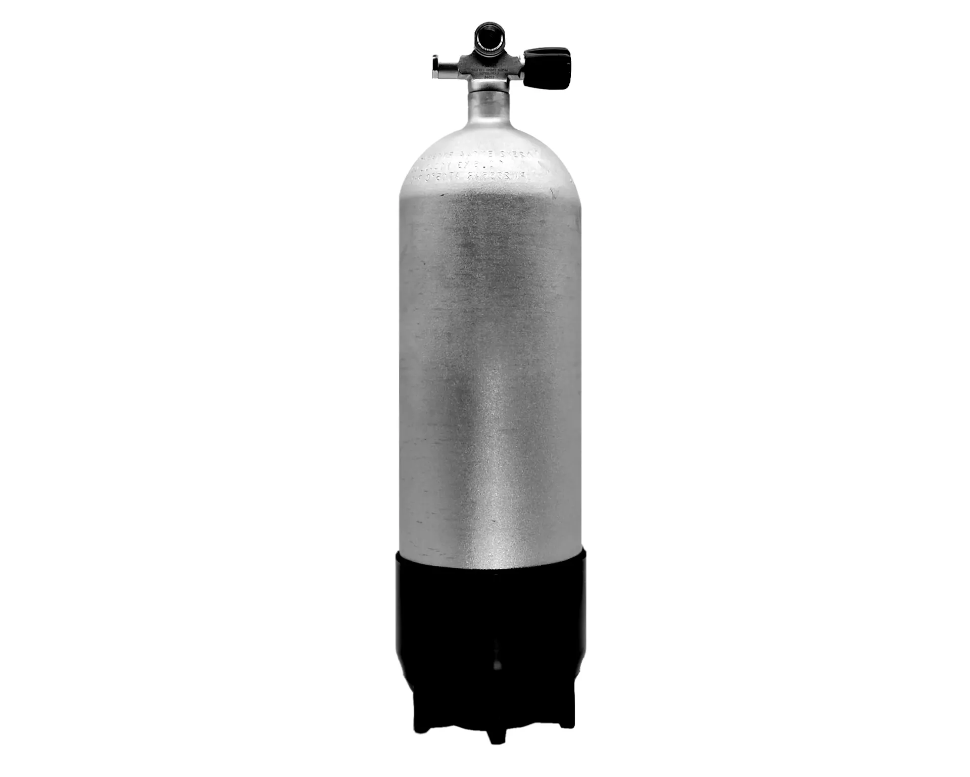 Faber 12 L long, 200 bar lightweight Steel Cylinder, Sherardized Finish