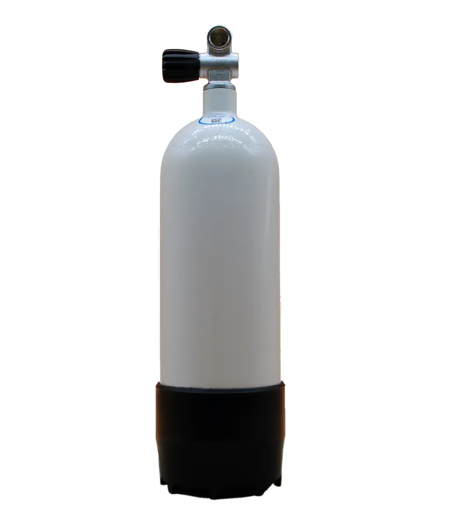 Faber 5 L/ 200 bar white cylinder, complete with valve 12144 and boot