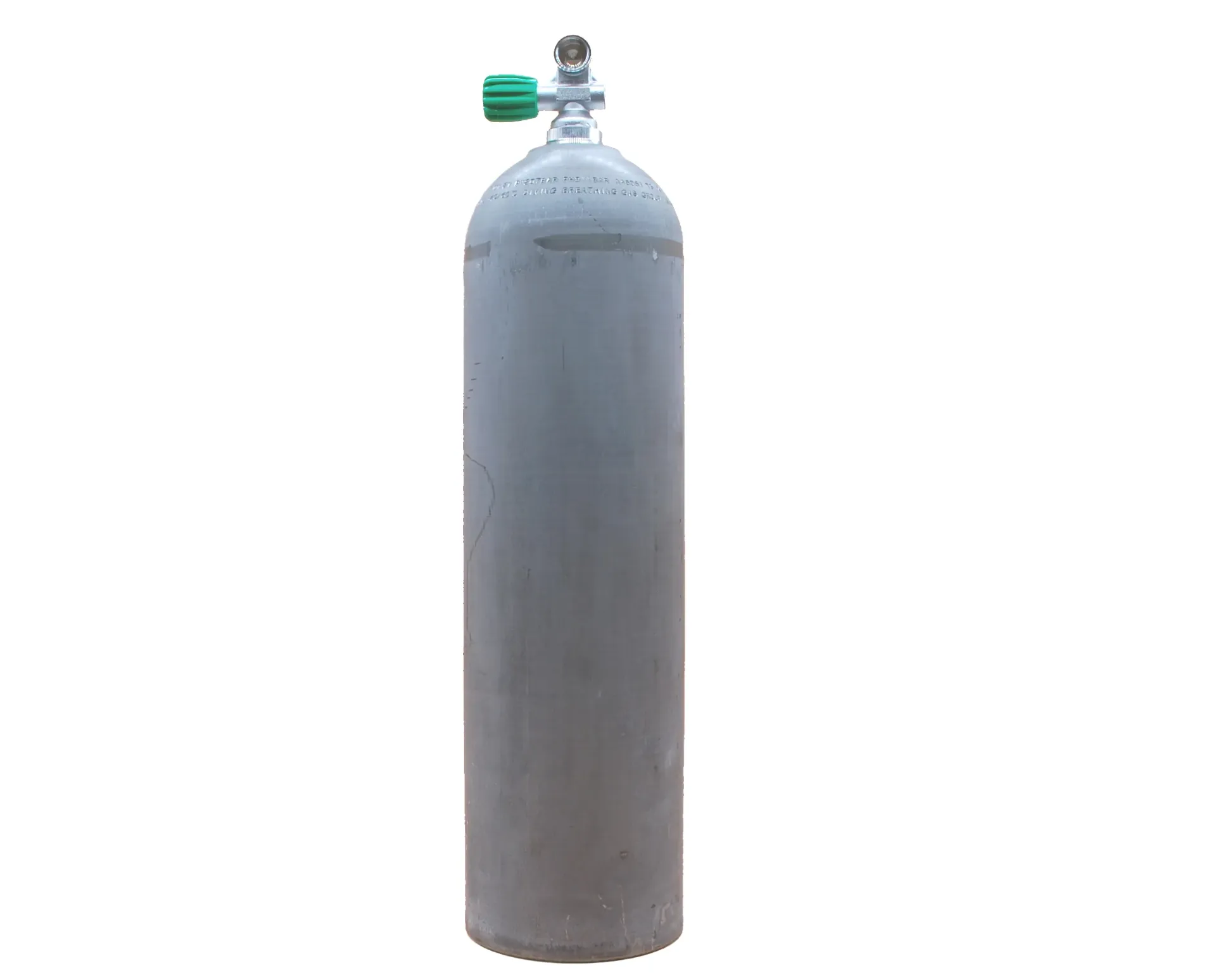 MES 11,1 L / 207 bar Alu cylinder with nitrox valve 12400 ( M26x2 outlet)