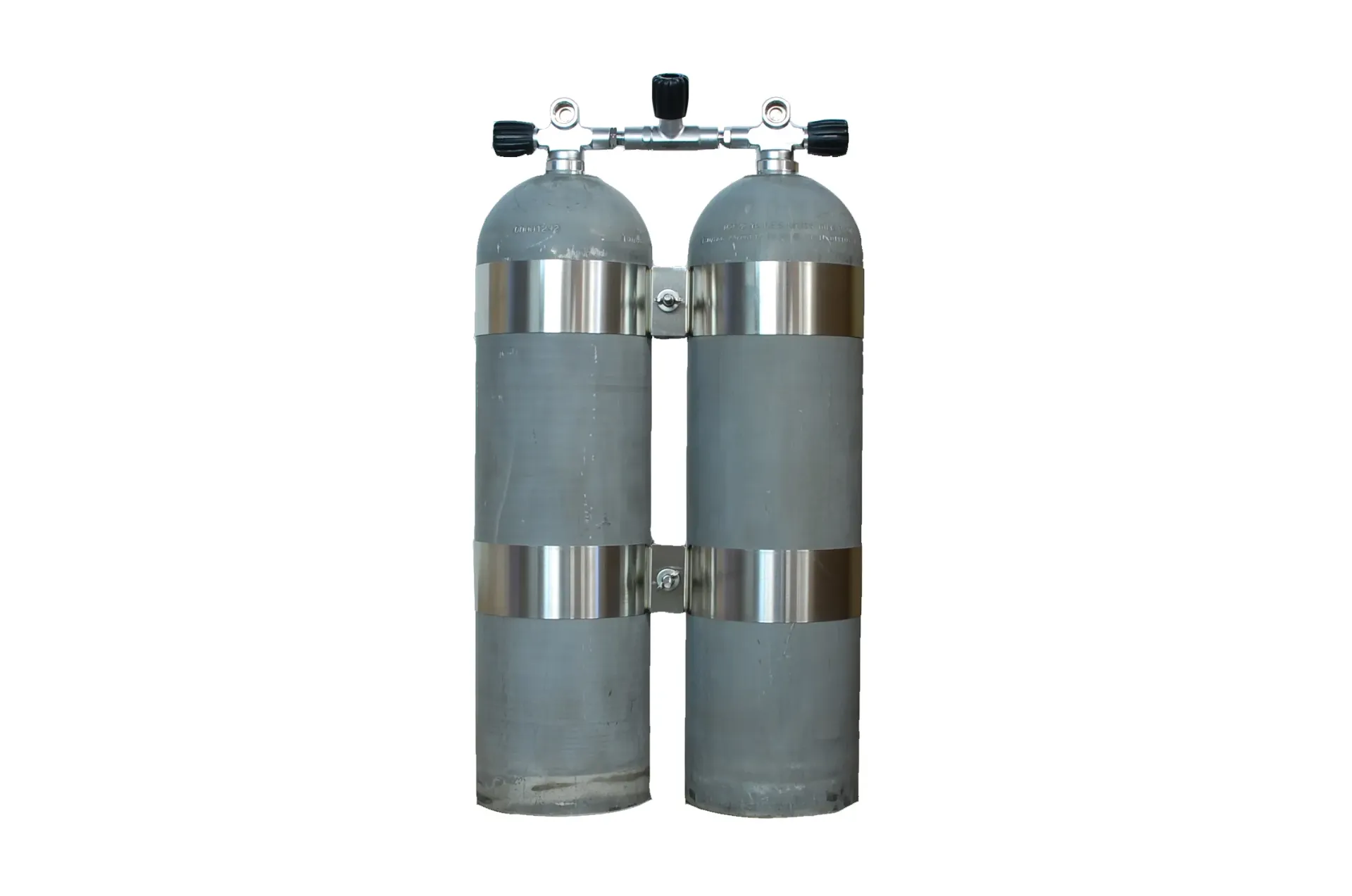 MES 11,1 L/ 207 bar Twin Set with isolation manifold and V4tec Twinning bands