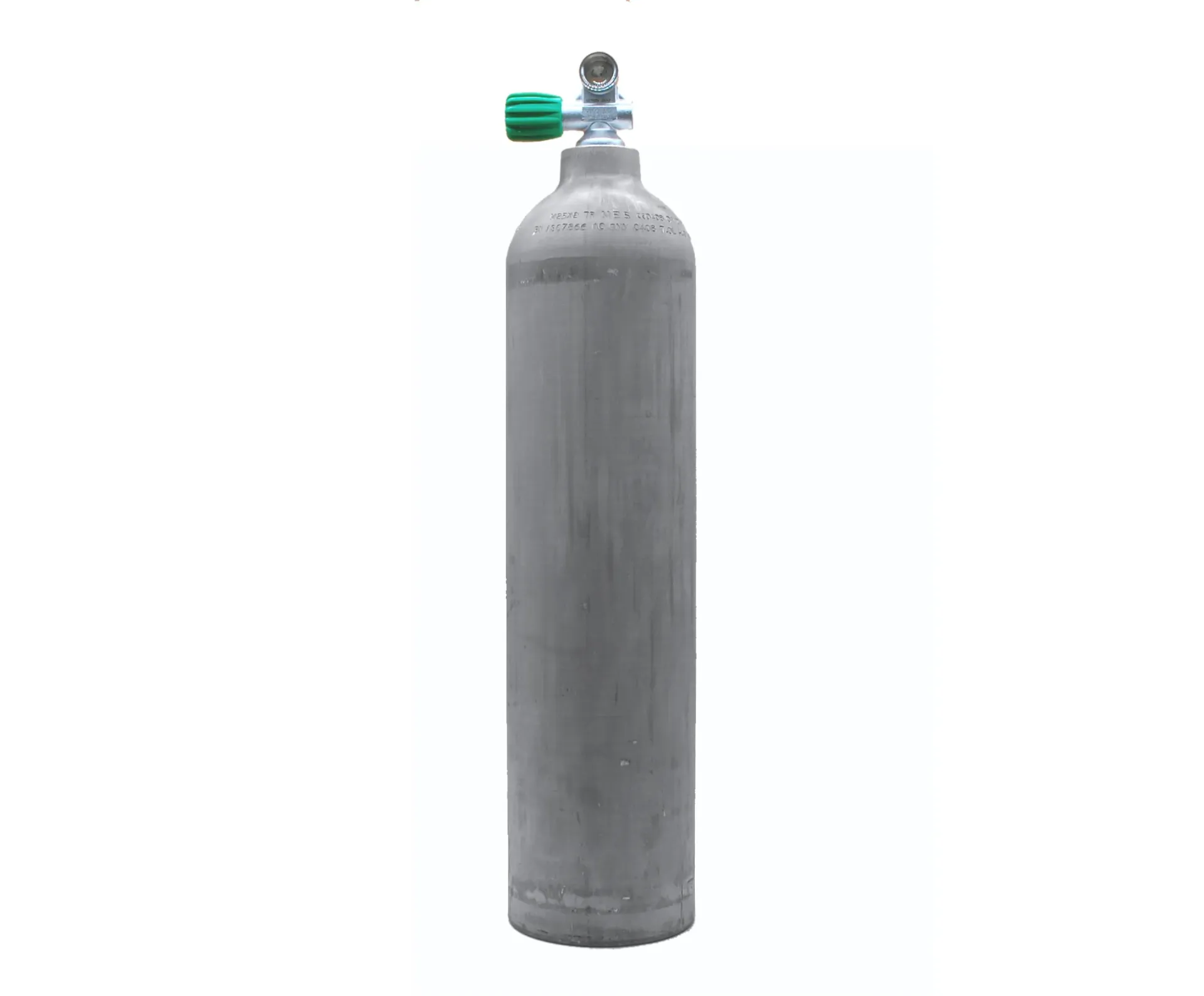 MES 7 L /200 bar alu cylinder natural with Nitrox valve 12400