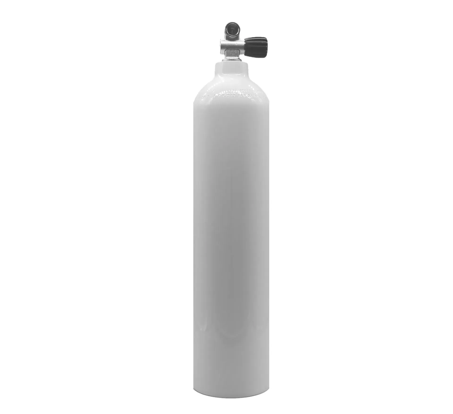 MES 7 L/200 bar alu cylinder with valve 12144 RE