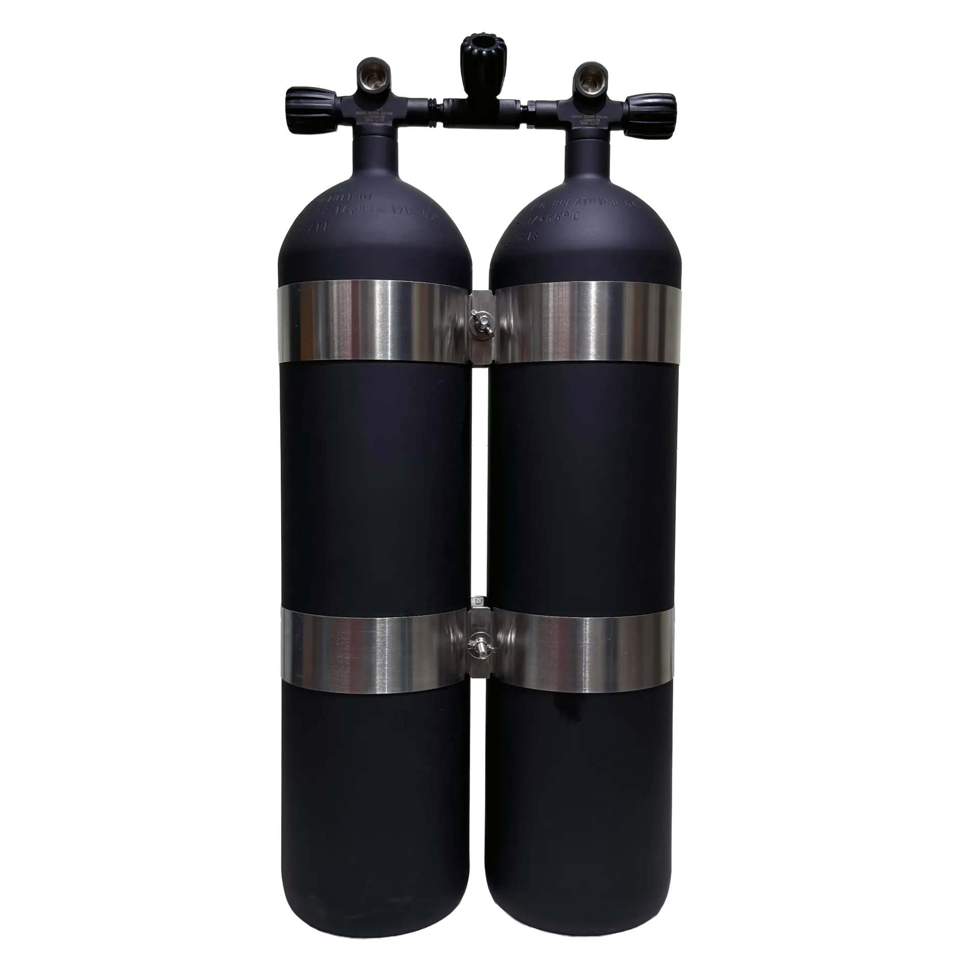 Twin 12 L tall, 232 bar Dive Cylinder