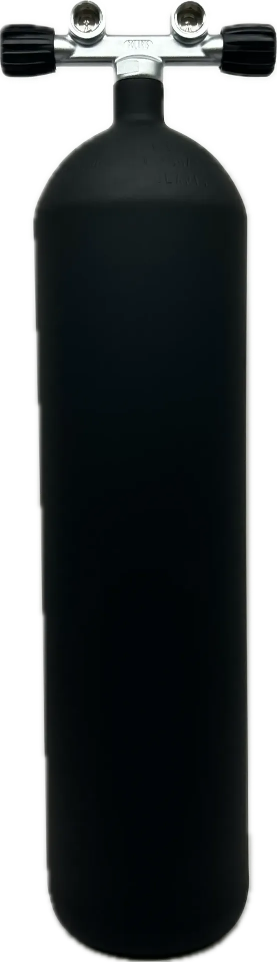 12L long, 232 bar, concave dive cylinder  complete