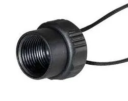 1st stage protection cap DIN G 5/8, black