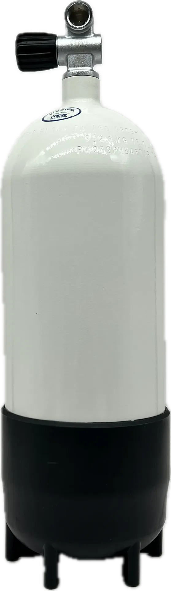 8L, 232bar, cylinder complete