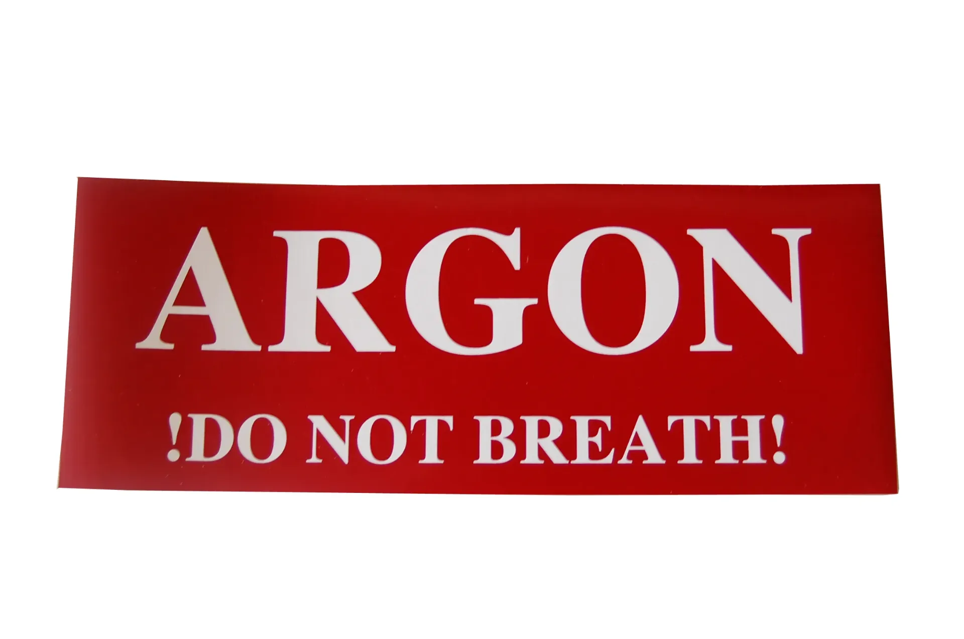 Argon Sticker