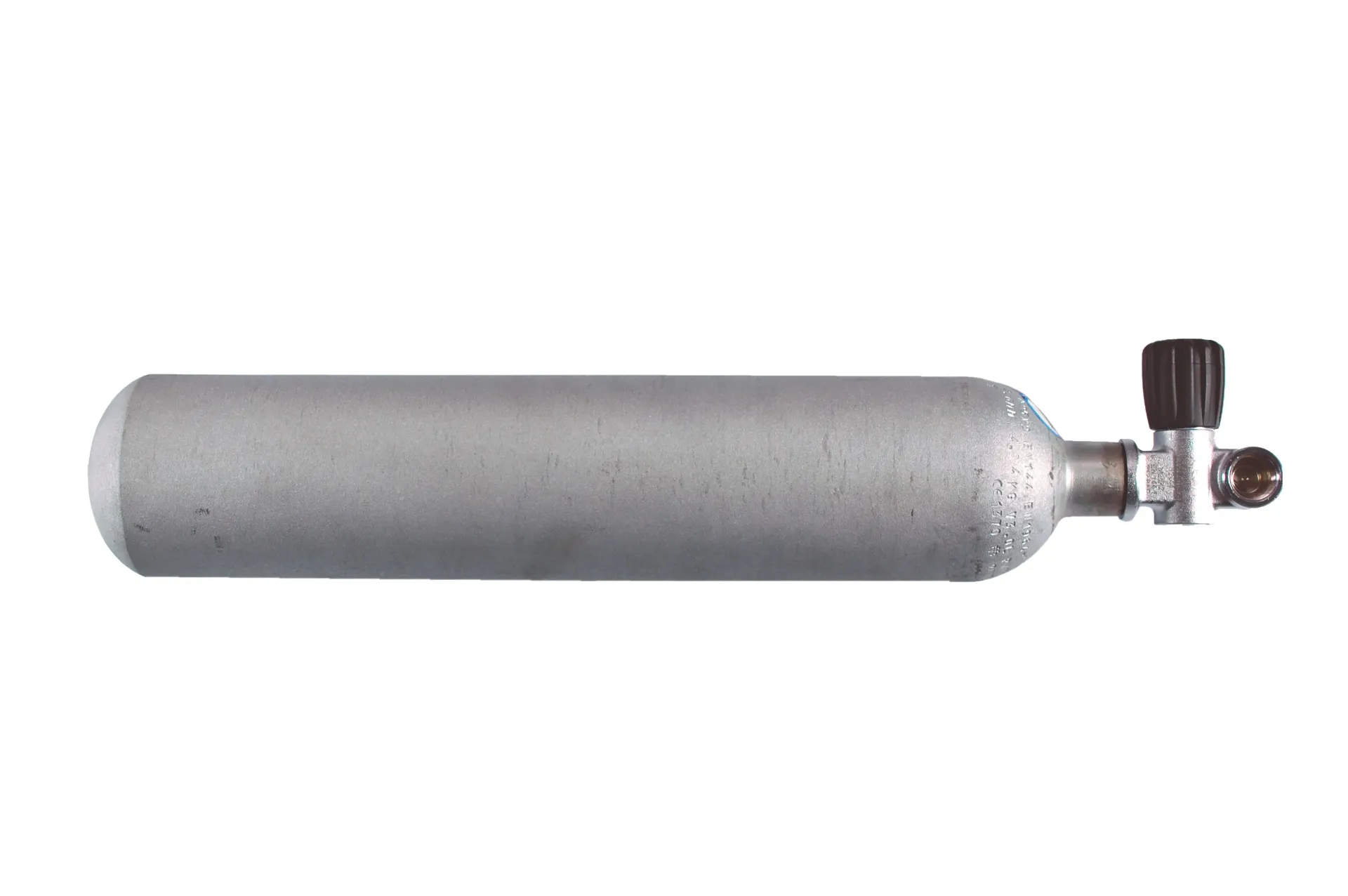Faber 3 L/ 232 bar hot dipped cylinder, complete