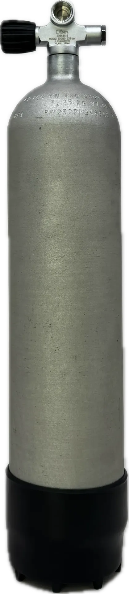 Faber, 7 L / 230 bar Cylinder "Hot Dipped" with valve 12544LI