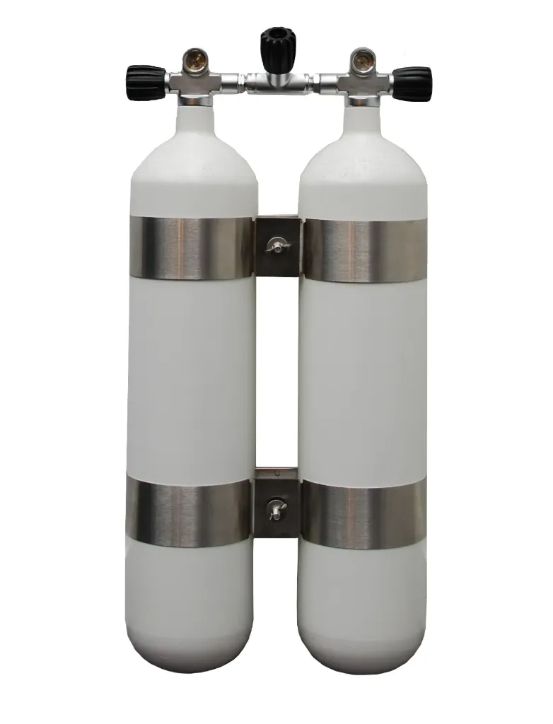 Twin 12l long, 232 bar cylinder -concave-