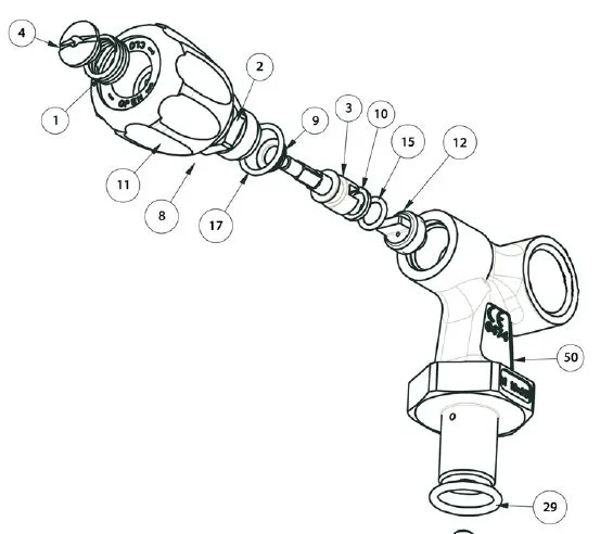 Service Kit for valve 12185