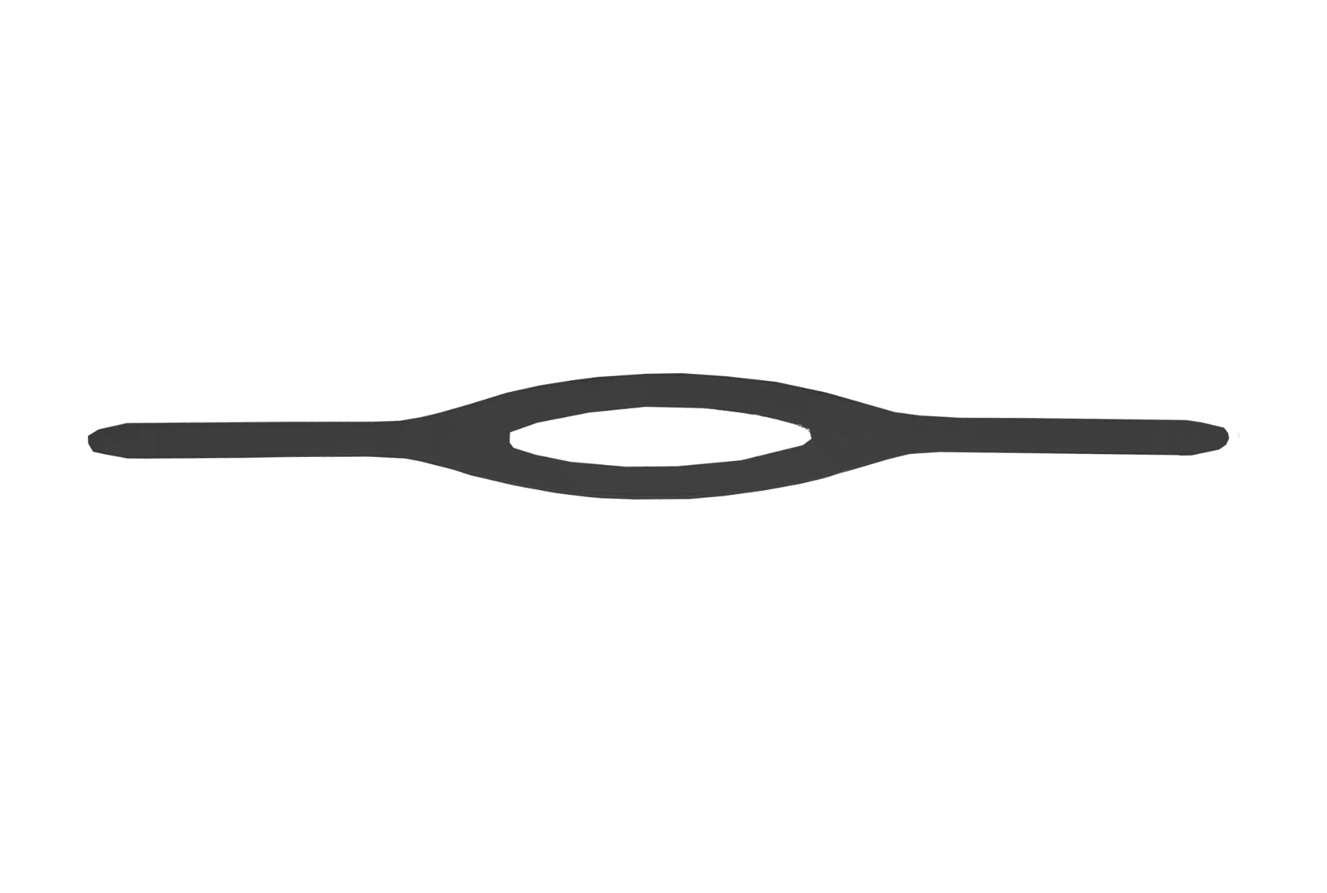Mask strap, 16 mm black