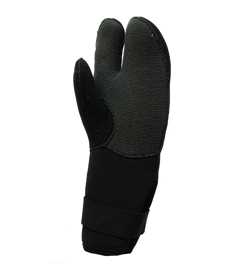 7 mm three finger glove,  long with Kevlar (L)